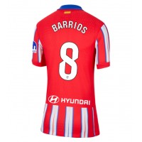 Atletico Madrid Pablo Barrios #8 Hemmatröja Kvinnor 2024-25 Korta ärmar